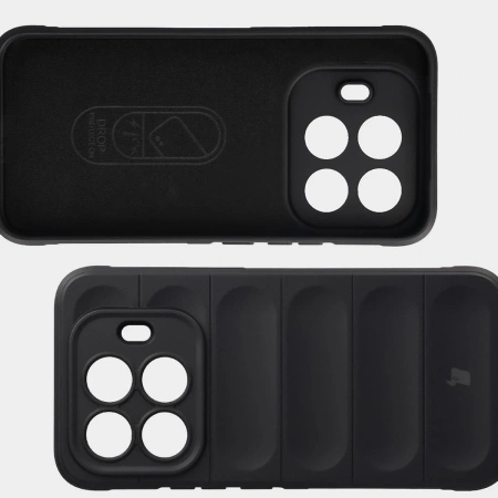 Pancerne etui Bizon Case Tur do Xiaomi 15T Pro, czarne