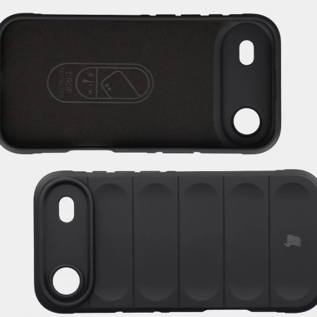 Pancerne etui Bizon Case Tur do iPhone Air, czarne