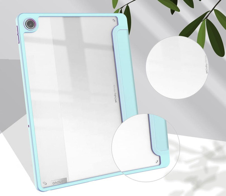Etui Bizon Case Tab Clear Matt do Lenovo Tab M10 Plus Gen 3, błękitne