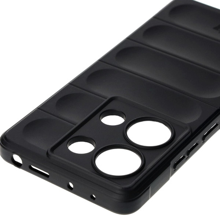 Pancerne etui Bizon Case Tur do Xiaomi Poco M6 Pro 4G / Xiaomi Redmi Note 13 Pro 4G, czarne