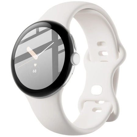 Szkło hartowane Bizon Glass Edge dla Google Pixel Watch, czarne