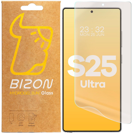 Folia matowa Bizon Glass Film Sun Duo do Galaxy S25 Ultra, 2 sztuki