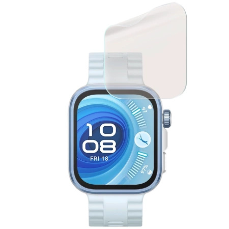 Folia matowa Bizon Glass Watch Film Sun Duo do Huawei Watch Fit 4 Pro, 2 sztuki