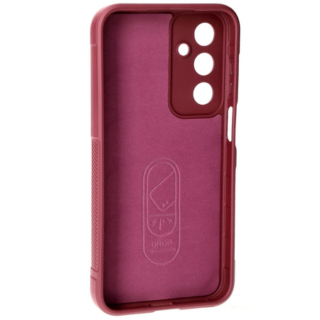 Pancerne etui Bizon Case Tur do Galaxy M35 5G, ciemnofioletowe