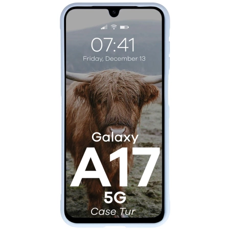 Pancerne etui Bizon Case Tur do Galaxy A17 5G, jasnoniebieskie