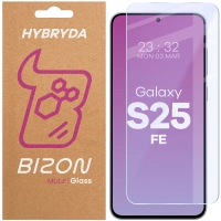Elastyczne szkło hybrydowe Bizon Glass Mule do Galaxy S25 FE