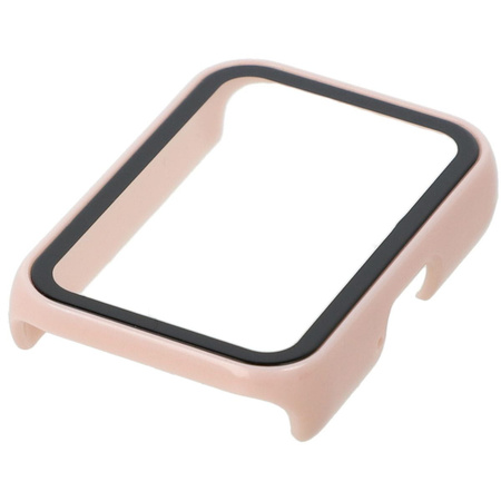 Etui Bizon Case Watch Adamo do Galaxy Fit 3, różowe