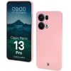 Etui Bizon Case Łupka do Oppo Reno13 Pro, różowe