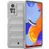 Pancerne etui Bizon Case Tur do Xiaomi Redmi Note 11 Pro / Pro 5G, jasnoszare