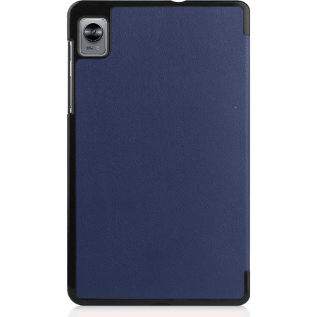 Etui Bizon Case Tab Croc do Realme Pad Mini 8.7, granatowe