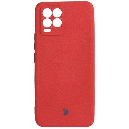 Etui Bizon Case Silicone do Realme 8 / 8 Pro, ciemny róż