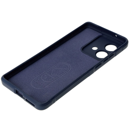 Pancerne etui Bizon Case Tur do Motorola Edge 40 Neo, granatowe