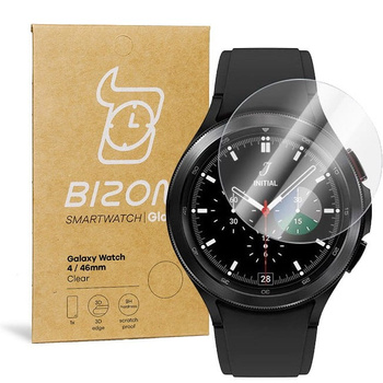 Szkło hartowane Bizon Glass Clear do Galaxy Watch 4 Classic 46mm