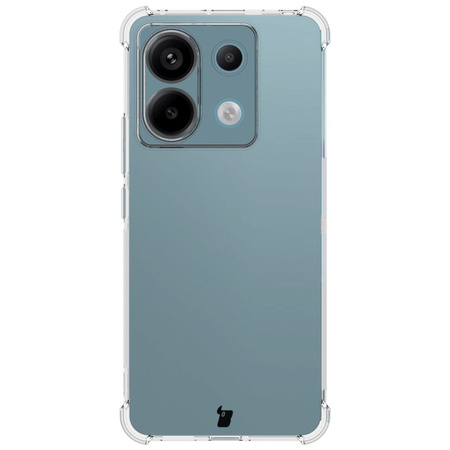 Etui + 2x szkło Bizon Case Clear Pack do Xiaomi Poco X6 / Redmi Note 13 Pro 5G, przezroczyste
