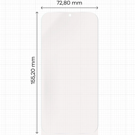 Folia matowa Bizon Glass Film Sun do Galaxy S24 Plus, 1 sztuka