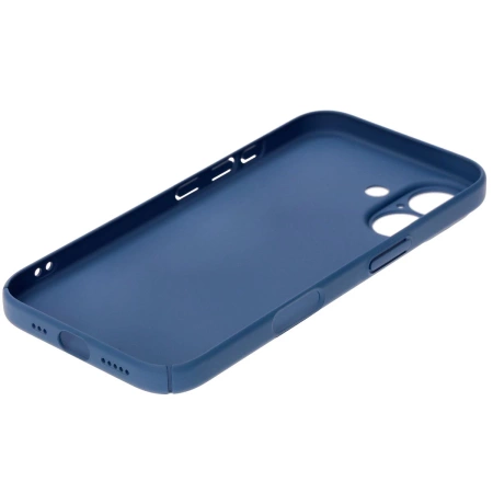 Etui Bizon Case Łupka do iPhone 16, niebieskie