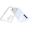 Etui + 2x szkło Bizon Case Clear Pack do Redmi 14C 4G, przezroczyste