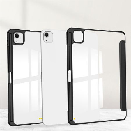 Etui Bizon Case Tab Clear Matt do iPad Air 13" 2024, czarne