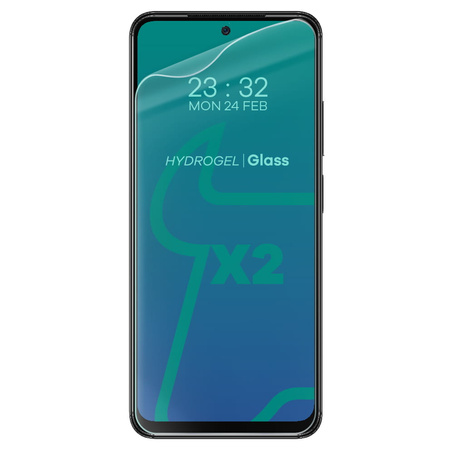 Folia hydrożelowa na ekran Bizon Glass Hydrogel, Redmi Note 11 / 11s, 2 sztuki