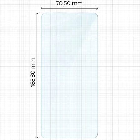 Szkło hartowane Bizon Glass Clear Duo do Xiaomi POCO X6 / M6 Pro 4G / Redmi Note 13 5G / 13 Pro 4G/5G, 2 sztuki
