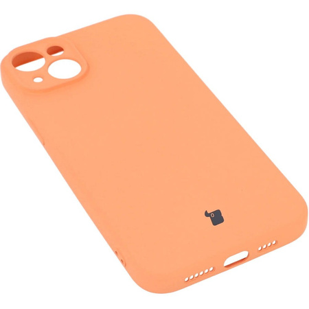 Etui Bizon Case Silicone do iPhone 14 Plus, pomarańczowe