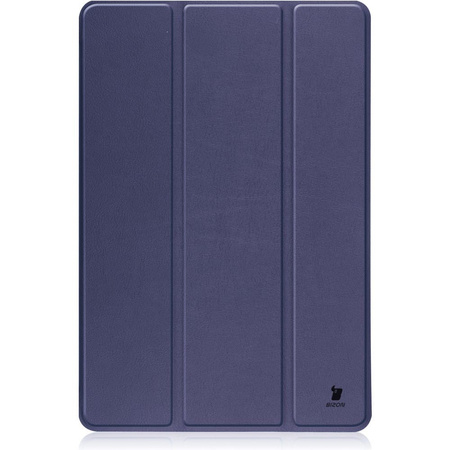 Etui Bizon Case Tab Croc do TCL Tab 10s 9080G (2021), granatowe