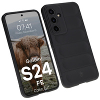 Pancerne etui Bizon Case Tur do Galaxy S24 FE, czarne
