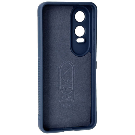 Pancerne etui Bizon Case Tur do OnePlus Nord CE4 Lite 5G, granatowe