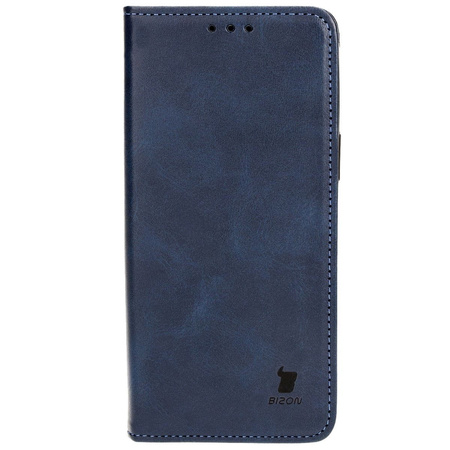 Etui z klapką Bizon Case Pocket Pro do iPhone 13 Pro Max, granatowe