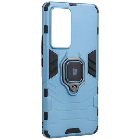 Etui Bizon Case Armor Ring do Xiaomi 12 Pro, niebieskie