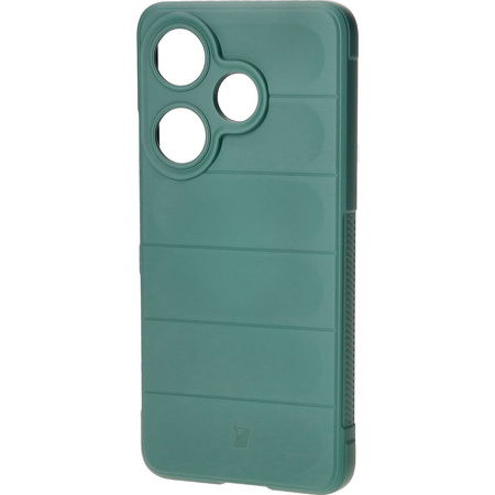 Pancerne etui Bizon Case Tur do Xiaomi Poco F6, ciemnozielone