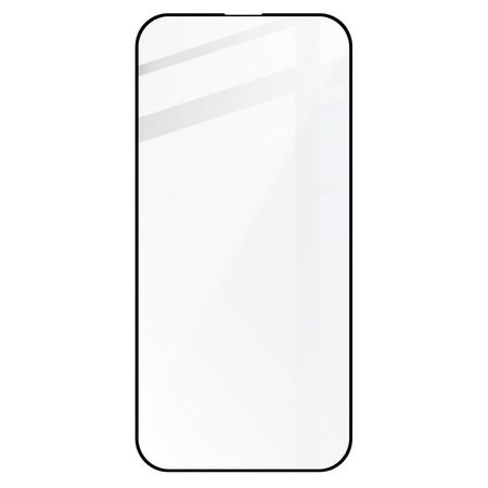 Szkło hartowane Bizon Glass Edge 2 do iPhone 14 Pro, czarne