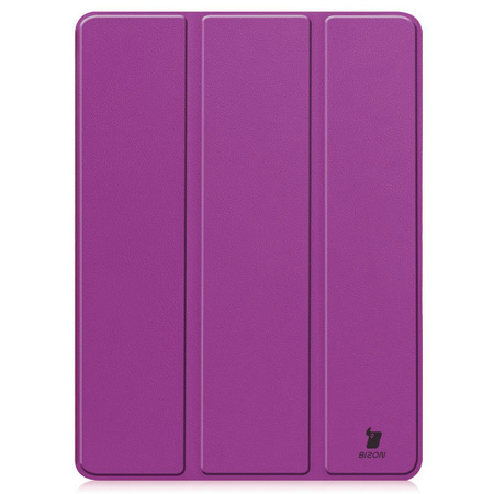 Etui Bizon Case Tab Lizard do iPad Pro 11" 5 gen. 2024, ciemnofioletowe