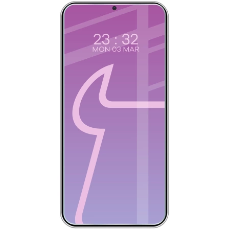 Elastyczne szkło hybrydowe Bizon Glass Mule Duo do Galaxy S25 Plus, 2 sztuki