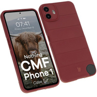 Pancerne etui Bizon Case Tur do Nothing CMF Phone 1, ciemnofioletowe