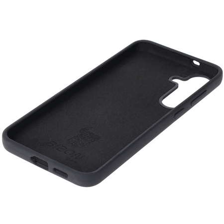 Silikonowe etui Bizon Soft Case do Galaxy S25 Plus, czarne