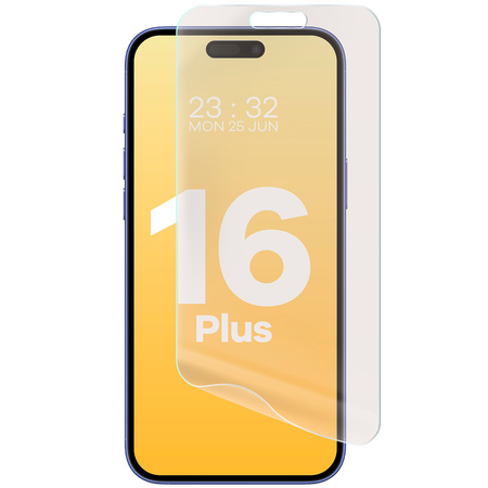 Folia matowa Bizon Glass Film Sun Duo do iPhone 16 Plus, 2 sztuki