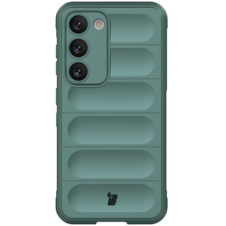 Pancerne etui Bizon Case Tur do Galaxy S23, ciemnozielone