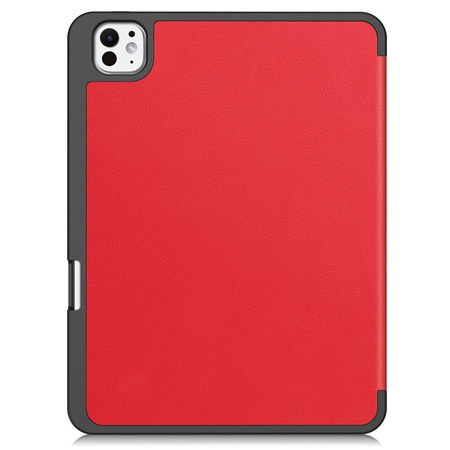 Etui Bizon Case Tab Lizard do iPad Pro 11" 2025 / 2024, czerwone