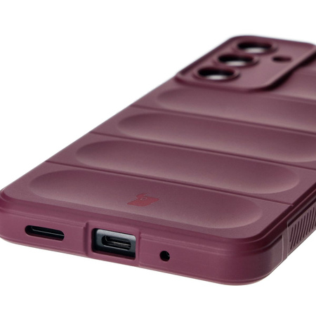 Pancerne etui Bizon Case Tur do Galaxy M55 5G, ciemnofioletowe