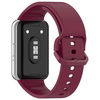 Pasek Bizon Strap Watch Silicone do Galaxy Fit 3, burgundowy