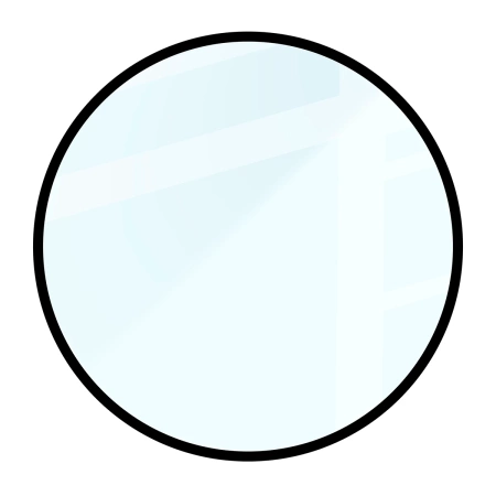 Szkło hybrydowe Bizon Glass Watch Edge Hybrid dla Huawei Watch GT6 41 mm, czarne