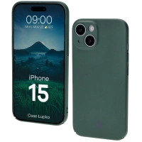 Etui Bizon Case Łupka do iPhone 15, zielone