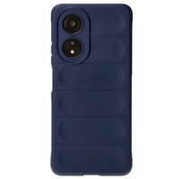 Pancerne etui Bizon Case Tur do Oppo A58 4G, granatowe