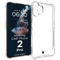 Elastyczne etui Bizon Case Salpa do Nothing CMF Phone 2 Pro, przezroczyste