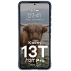 Pancerne etui Bizon Case Tur do Xiaomi 13T Pro / 13T, granatowe