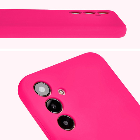 Etui silikonowe Bizon Soft Case do Galaxy A25 5G, neonowo-różowe