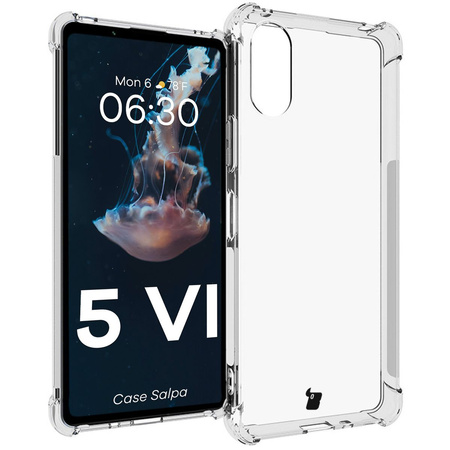 Etui Bizon Case Salpa do Xperia 5 VI,  przezroczyste