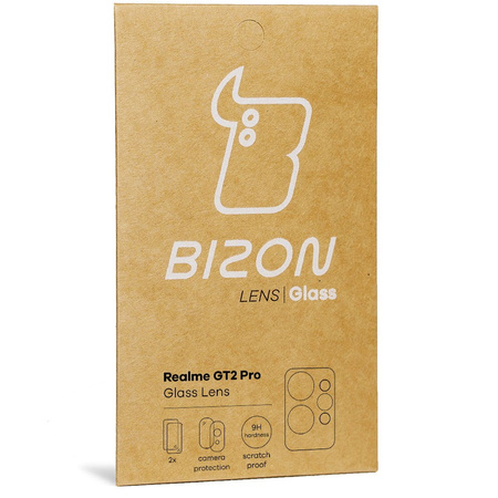 Szkło na aparat Bizon Glass Lens dla Realme GT2 Pro, 2 sztuki