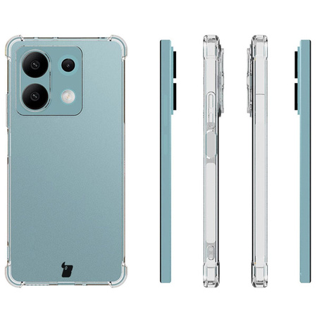 Elastyczne etui Bizon Case Salpa do Xiaomi Redmi Note 13 5G, przezroczyste